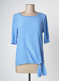 T-shirt bleu STREET ONE femme