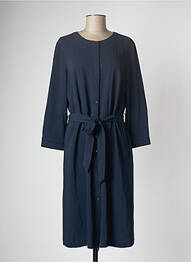 Robe mi-longue bleu TOM TAILOR femme