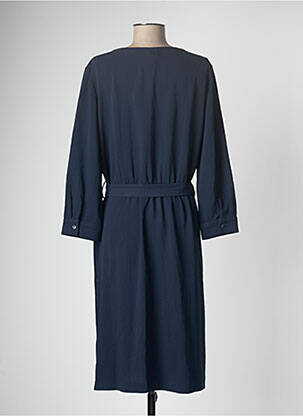 Robe mi-longue bleu TOM TAILOR femme