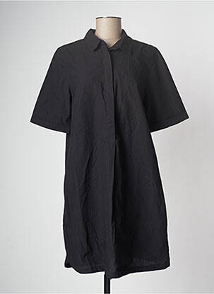 Robe mi-longue noir STREET ONE femme