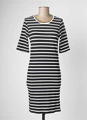 Robe mi-longue noir ONLY femme