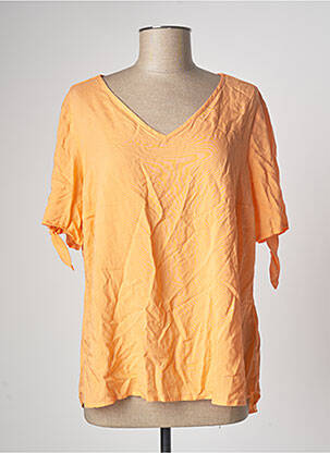 Top orange CECIL femme