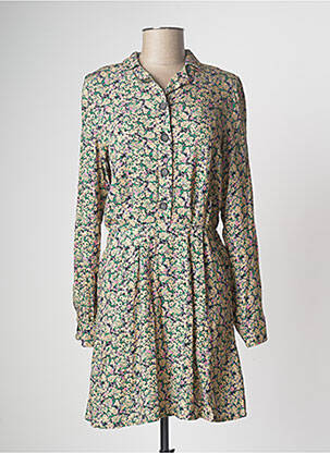 Robe mi-longue bleu CEMI femme