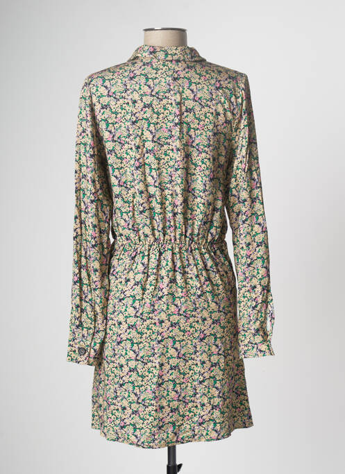 Robe mi-longue bleu CEMI pour femme