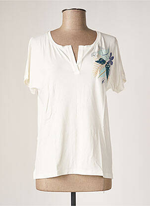 T-shirt blanc DEVERNOIS pour femme