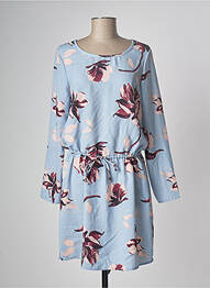 Robe mi-longue bleu ONLY femme