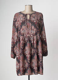 Robe mi-longue noir HAILYS femme