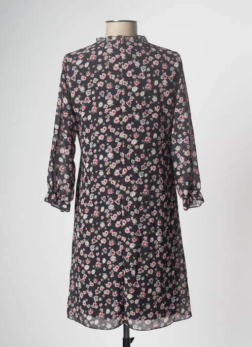 Robe mi-longue noir HAILYS pour femme