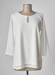 T-shirt blanc FRANSA pour femme seconde vue