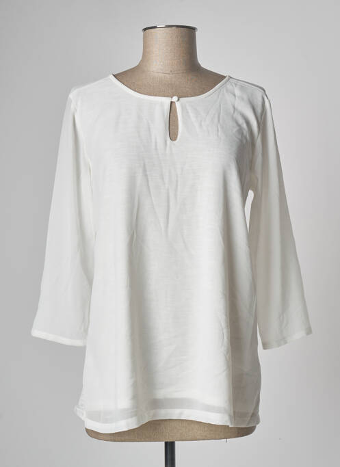 T-shirt blanc FRANSA pour femme