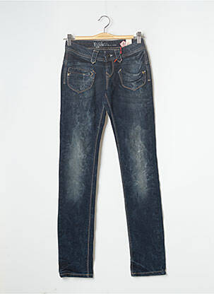 Jeans coupe slim bleu FUGA femme