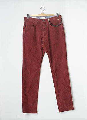 Pantalon droit marron TOM TAILOR homme