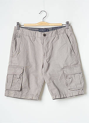 Bermuda gris BRUCE & BUTLER  homme