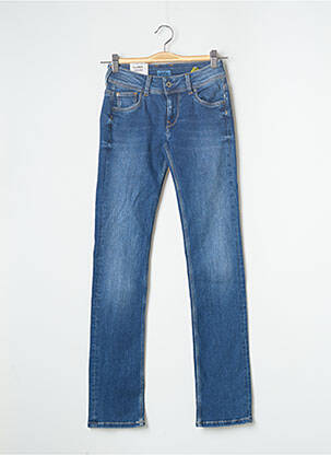 Jeans coupe slim bleu PEPE femme