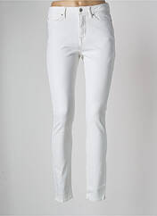 Jeans coupe slim blanc EDC pour femme seconde vue