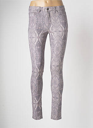 Jeans coupe slim beige PIECES femme