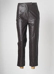 Pantalon chino marron ASTRID BLACK LABEL pour femme seconde vue