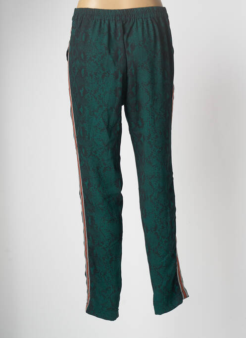 Pantalon droit vert ONLY pour femme