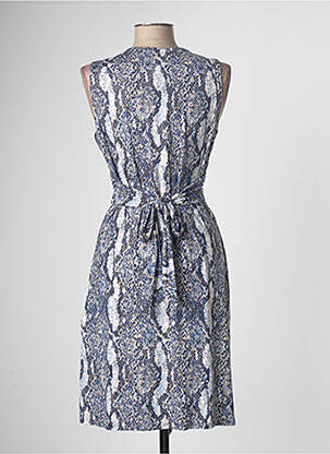 Robe mi-longue bleu MORGAN femme