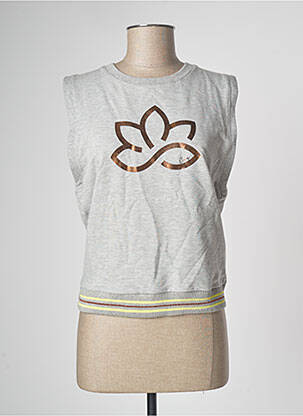 Sweat-shirt gris EVY femme