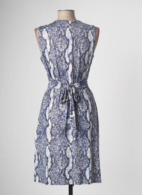 Robe mi-longue bleu MORGAN pour femme