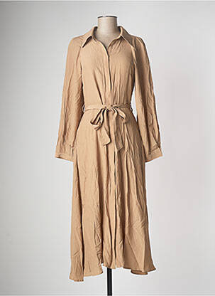 Robe longue beige ASTRID BLACK LABEL femme
