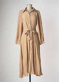 Robe longue beige ASTRID BLACK LABEL femme