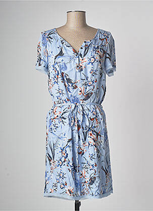 Robe courte bleu FRANSA femme