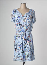 Robe courte bleu FRANSA femme