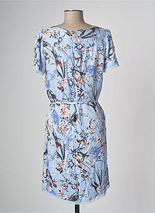 Robe courte bleu FRANSA femme