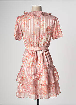 Robe courte rose FOUDRE BY AURELIE VAN DAELEN femme