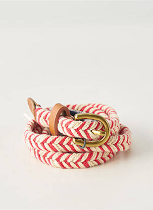 Ceinture rouge PIECES femme