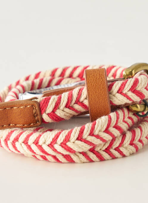 Ceinture rouge PIECES pour femme