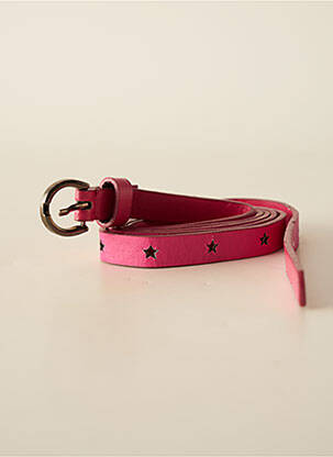 Ceinture rose AB STUDIO femme