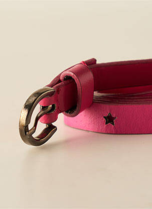 Ceinture rose AB STUDIO femme