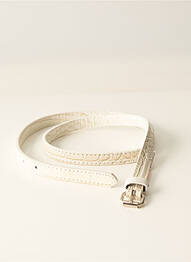 Ceinture gris PIECES femme