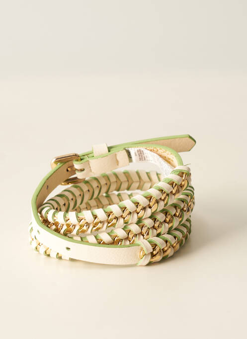 Ceinture blanc PIECES pour femme