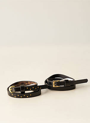 Ceinture noir PIECES femme
