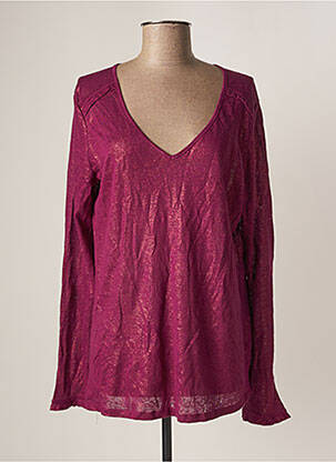 Pull violet GARCIA femme