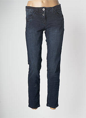 Jeans coupe slim bleu CECIL femme