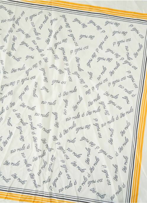 Foulard jaune ONLY femme