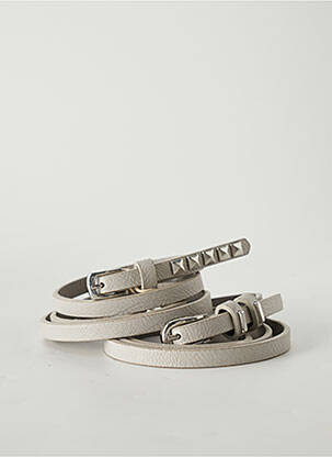 Ceinture gris PIECES femme