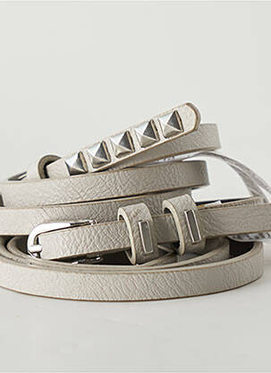 Ceinture gris PIECES femme