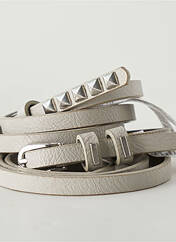 Ceinture gris PIECES pour femme seconde vue