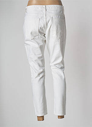 Jeans coupe slim blanc VILA femme