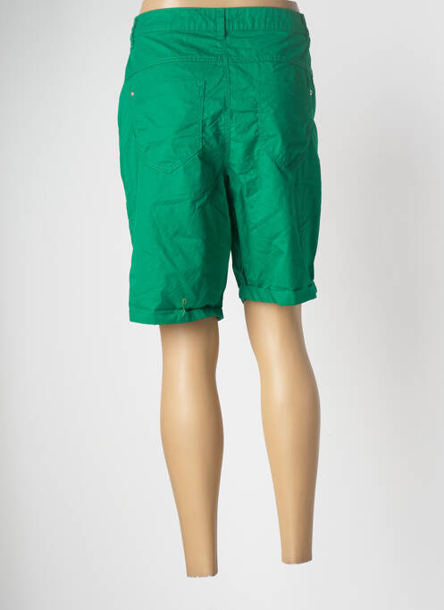 Bermuda vert STREET ONE pour femme