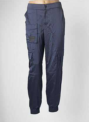 Pantalon chino bleu CEMI femme