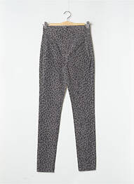Pantalon slim gris PIECES femme