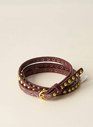 Ceinture rouge PIECES femme