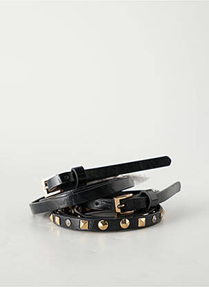 Ceinture noir PIECES femme